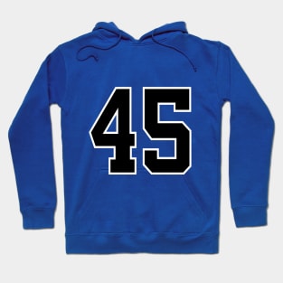 Number 45 Hoodie